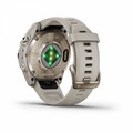 Garmin Fenix 7s Pro Sapphire Solar золотистый корпус со светло-песочным ремешком (010-02776-15) 010-02776-15