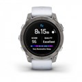 Garmin epix Pro (Gen 2) Sapphire Edition 47 мм, титановый, белый DLC, белый ремешок ( 010-02803-21 ) 010-02803-21
