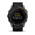 Garmin ENDURO 2 угольно-серый DLC титановый с нейлоновым ремешком UltraFit 010-02754-01 010-02754-01