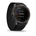 Garmin ENDURO 2 угольно-серый DLC титановый с нейлоновым ремешком UltraFit 010-02754-01 010-02754-01