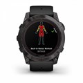 Garmin Fenix 7X Pro Sapphire Solar Edition Титановый угольно-серый корпус с DLC-покрытием и черным ремешком  010-02778-11 010-02778-11