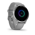 Garmin Venu 2 Plus серые с серебристым безелем и силиконовым ремешком ( 010-02496-10) 010-02496-10