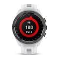 Смарт-часы Garmin Approach S70 (42 мм) с черным керамическим безелем и белым ремешком  (010-02746-10) 010-02746-10