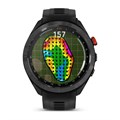 Смарт-часы Garmin Approach S70 (47 мм) с черным керамическим безелем и черным ремешком (010-02746-12) 010-02746-12