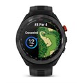 Смарт-часы Garmin Approach S70 (47 мм) с черным керамическим безелем и черным ремешком (010-02746-12) 010-02746-12