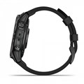 Garmin epix Pro (Gen 2) Sapphire Edition 47 мм, титановый, угольно-серый DLC, черный кожаный ремешок  (010-02803-30) 010-02803-30