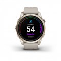 Умные часы Garmin epix Pro (Gen 2) Sapphire Edition 42 мм, золотистый корпус со светло-песочным ремешком  (010-02802-11) 010-02802-11