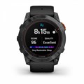 Garmin Fenix 7X Pro Solar Edition серый корпус и черным ремешком (010-02778-01) 010-02778-01