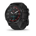 Garmin Descent Mk2s угольно-серый корпус с DLC-покрытием, черный силиконовый ремешок  010-02403-04 010-02403-04