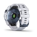 Garmin Fenix 7 Sapphire Solar титановый синий минерал DLC с белым ремешком  010-02540-25 010-02540-25