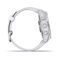 Garmin Fenix 7s серебристый с белым силиконовым ремешком 010-02539-03 010-02539-03