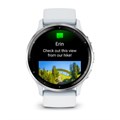 Спортивные смарт-часы Garmin Venu 3 белые с серебристым безелем 010-02784-00 010-02784-00