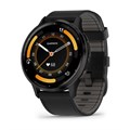 Умные часы Garmin Venu 3 черные с серым безелем и кожаным ремешком 010-02784-52 010-02784-52