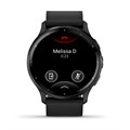 Умные часы Garmin Venu 3 черные с серым безелем и кожаным ремешком 010-02784-52 010-02784-52