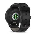 Умные часы Garmin Venu 3 черные с серым безелем и кожаным ремешком 010-02784-52 010-02784-52
