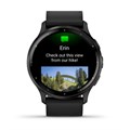 Умные часы Garmin Venu 3 черные с серым безелем и кожаным ремешком 010-02784-52 010-02784-52