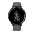 Умные часы Garmin Venu 3S серый с темно-серым безелем 010-02785-00 2204