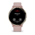 Умные часы Garmin Venu 3S розовые с золотистым безелем  010-02785-03 010-02785-03
