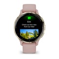 Умные часы Garmin Venu 3S розовые с золотистым безелем  010-02785-03 010-02785-03