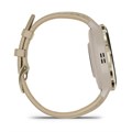 Спортивные смарт-часы Garmin Venu 3S цвета "французский серый" с золотистым безелем и кожаным ремешком  010-02785-55 010-02785-55