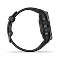 Умные часы Garmin epix Pro (Gen 2) Sapphire Edition 42 мм, титановый, угольно-серый, DLC, черный ремешок 010-02802-15 010-02802-15