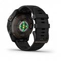Умные часы Garmin epix Pro (Gen 2) Sapphire Edition 47 мм, титановый, угольно-серый DLC, черный ремешок 010-02803-11 010-02803-11