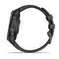 Умные часы Garmin epix Pro (Gen 2) Sapphire Edition 47 мм, титановый, угольно-серый DLC, черный ремешок 010-02803-11 010-02803-11