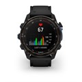 Garmin Descent Mk3i - 51 мм, титановый угольно-серый DLC с черным силиконовым ремешком 010-02752-11 010-02752-11