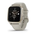 Garmin Venu Sq 2 Music Edition серый с безелем цвета кремового золота и силиконовым ремешком 010-02700-12 010-02700-12