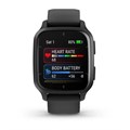 Garmin Venu Sq 2 Music Edition черный с серым алюминиевым безелем 010-02700-10 010-02700-10
