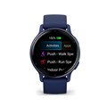 Умные часы Garmin Vivoactive 5 синие с металлически-синим безелем и силиконовым ремешком 010-02862-12 010-02862-12
