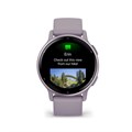 Умные часы Garmin Vivoactive 5 цвет орхидеи с металлическим безелем и силиконовым ремешком  010-02862-13 010-02862-13