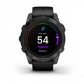 Умные часы Garmin epix Pro (Gen 2) Standard Edition 47 мм, серый, черный ремешок 010-02803-01 2235