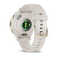Умные часы Garmin Venu 3S цвета слоновой кости с золотистым безелем  010-02785-04 010-02785-04
