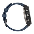 Garmin quatix 7 Pro, AMOLED, сапфировое стекло, титановый, темно-синий ремешок  010-02803-81 2260