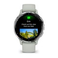 Garmin Venu 3S серо-зеленый с серебристым безелем  010-02785-01 2265