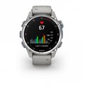 Garmin Descent MK3 43 мм, дымчато-серый силиконовый ремешок 010-02753-04 2285