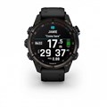 Garmin Descent MK3i 43 мм, титановый, угольно-серый, DLC, черный силиконовый ремешок 010-02753-11 010-02753-11