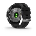 Garmin Descent Mk2 стальные с черным ремешком  010-02132-10 2288