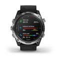 Garmin Descent Mk2 стальные с черным ремешком  010-02132-10 2288