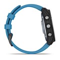 Garmin Quatix 7 с синим силиконовым ремешком  010-02540-61 2303