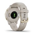 Умные часы Garmin Venu 2S песочного цвета с золотистым безелем  010-02429-11 2347