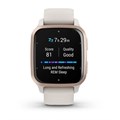 Умные часы Garmin Venu Sq 2 Music Edition цвет слоновой кости с персиково-золотым алюминиевым безелем 2407