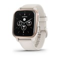 Умные часы Garmin Venu Sq 2 Music Edition цвет слоновой кости с персиково-золотым алюминиевым безелем 2407