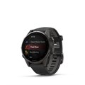 Умные часы Garmin Fenix 8 43 mm AMOLED Sapphire carbon gray DLC titanium with black/pebble gray silicone 010-02903-21 010-02903-21