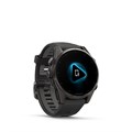 Умные часы Garmin Fenix 8 43 mm AMOLED Sapphire carbon gray DLC titanium with black/pebble gray silicone 010-02903-21 010-02903-21