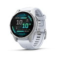 Умные часы Garmin Fenix 8 43 mm AMOLED Silver with Whitestone Silicone band  010-02903-00 010-02903-00