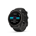 Умные часы Garmin Fenix 8 47 mm AMOLED Sapphire carbon gray black band 010-02904-21 010-02904-21
