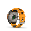 Умные часы Garmin Fenix 8 47 mm AMOLED Sapphire spark orange band  010-02904-11 010-02904-11