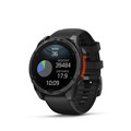 Умные часы Garmin Fenix 8 47 mm AMOLED slate gray with a black silicone band 010-02904-00 010-02904-00